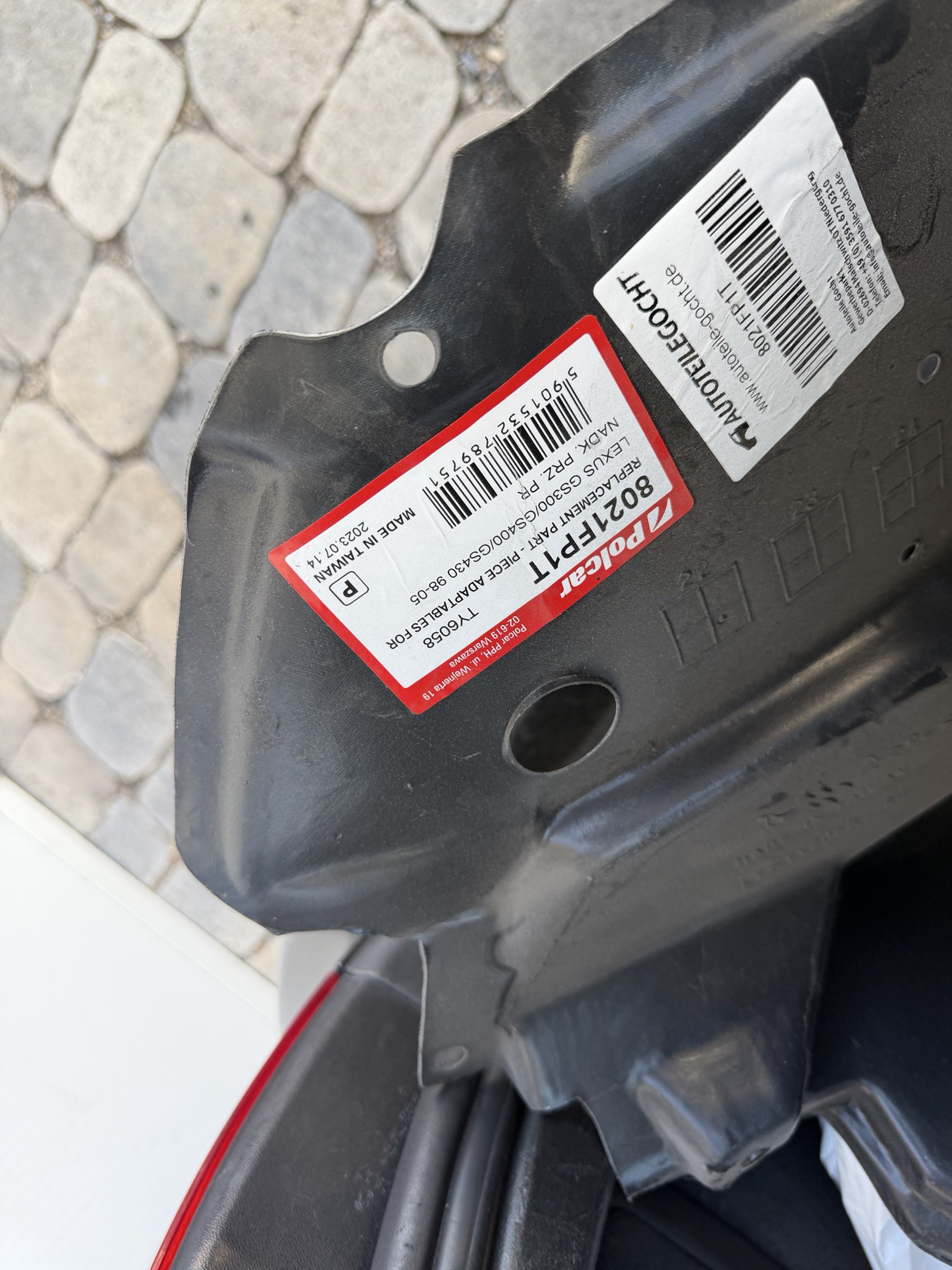 JZS 160/161 Wheel Liner Right