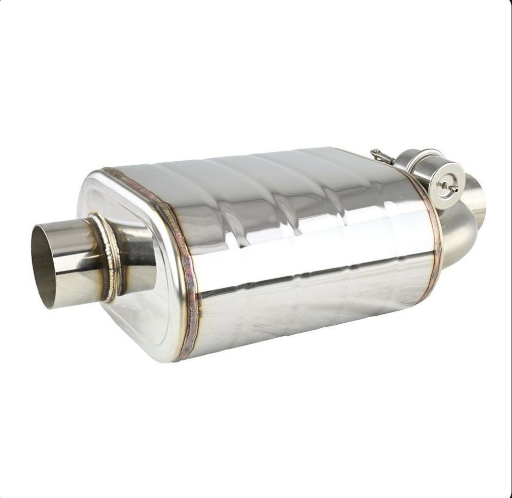 Jrspec Free Flow Valved Muffler with vacuum box and remote controllers
